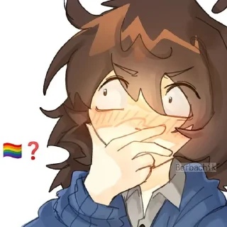 😜 emoji Я гей ➡️ @Ctikerubot Telegram sticker 20 of 74