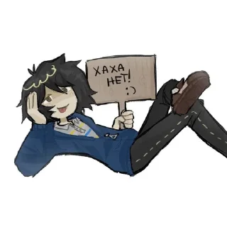 😅 emoji Я гей ➡️ @Ctikerubot Telegram sticker 21 of 74