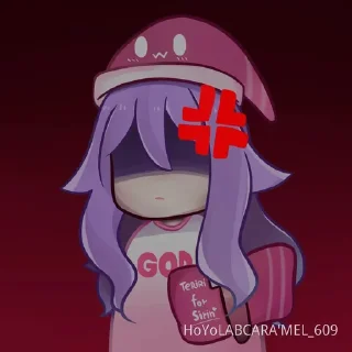😒 emoji Lesbian Impact Telegram sticker 11 of 34