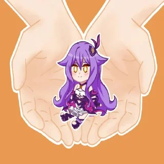 🤲 emoji Lesbian Impact Telegram sticker 8 of 34