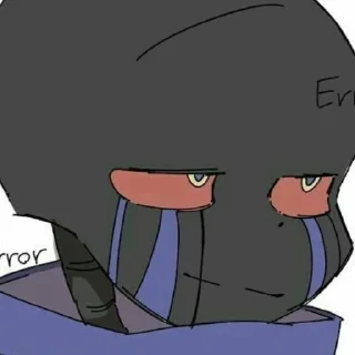 Sticker from × error ×