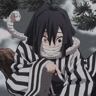 ♠️ emoji ˗ˏˋ 伊黒小芭内ꜜ.ﾐ @r1nsu8 Telegram sticker 13 of 84