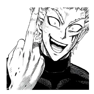 Sticker from Garou :: @lewshaaaaa
