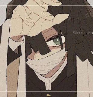 🐍 emoji ♡ > Obanai~Iguro <♡ Telegram sticker 23 of 68