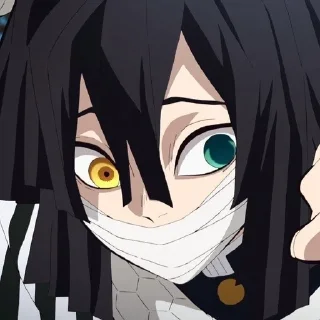🐍 emoji ♡ > Obanai~Iguro <♡ Telegram sticker 7 of 68