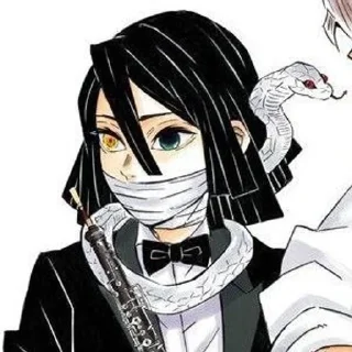 ♠️ emoji ˗ˏˋ 伊黒小芭内ꜜ.ﾐ @r1nsu8 Telegram sticker 24 of 84