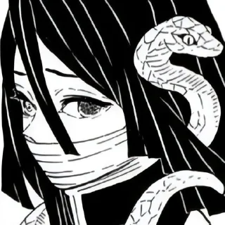 🐍 emoji ♡ > Obanai~Iguro <♡ Telegram sticker 18 of 68