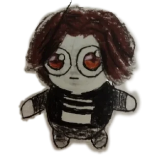 Sticker from Стикеры от художников by @blackseel35