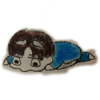 Sticker from Стикеры от художников by @blackseel35