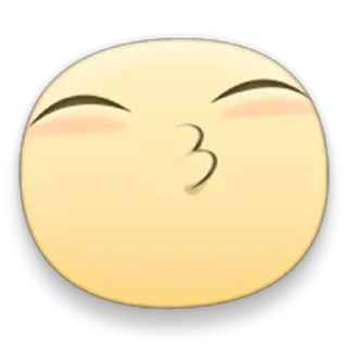 😚 emoji @CLOOBHUB <- БОЛЬШЕ Telegram sticker 9 of 33