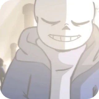 😔 emoji Glitchtale sans - @Lazy_Bonehead_Sans Telegram sticker 11 of 81