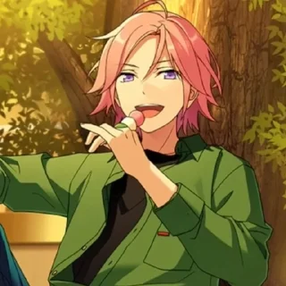 🌸 emoji Kohaku Oukawa enstars || @ctcxd Telegram sticker 1 of 85