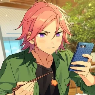 🌸 emoji Kohaku Oukawa enstars || @ctcxd Telegram sticker 3 of 85