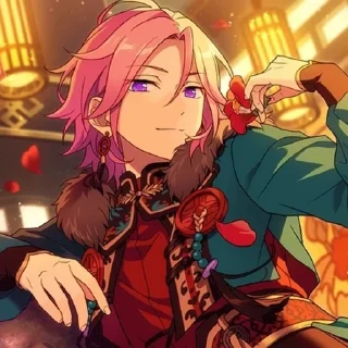 🌸 emoji Kohaku Oukawa enstars || @ctcxd Telegram sticker 8 of 85
