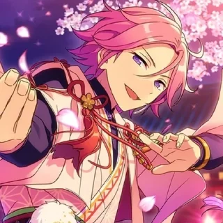 🌸 emoji Kohaku Oukawa enstars || @ctcxd Telegram sticker 16 of 85