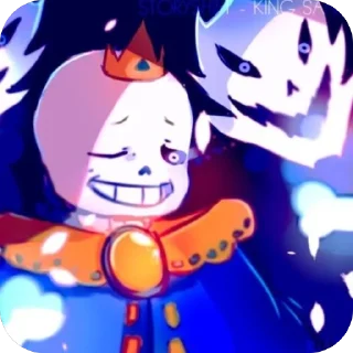 Sticker from Storyshift Sans @UndertaleDeltaruneStickersArts