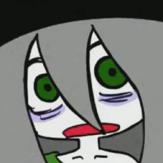 😧 emoji Koishi Komeji's Heart-Throbbing Adventure Telegram sticker 22 of 105