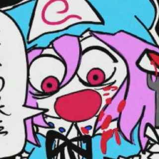 😋 emoji Koishi Komeji's Heart-Throbbing Adventure Telegram sticker 21 of 105