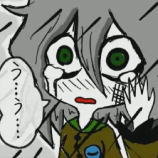 😢 emoji Koishi Komeji's Heart-Throbbing Adventure Telegram sticker 16 of 105