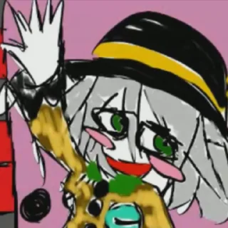 👋 emoji Koishi Komeji's Heart-Throbbing Adventure Telegram sticker 5 of 105