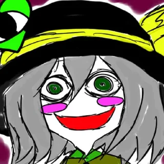😄 emoji Koishi Komeji's Heart-Throbbing Adventure Telegram sticker 10 of 105