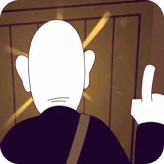 ❓ emoji Spooky month: hollow sorrows t Telegram sticker 23 of 50