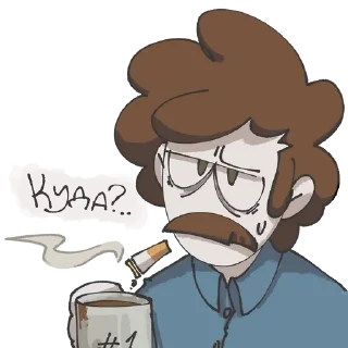 🤕 emoji John spooky month my love Telegram sticker 12 of 17