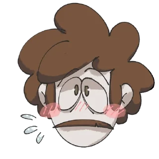 😳 emoji John spooky month my love Telegram sticker 13 of 17