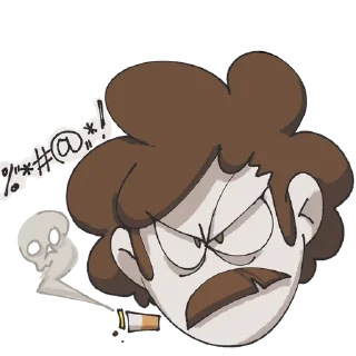 Sticker from John spooky month my love