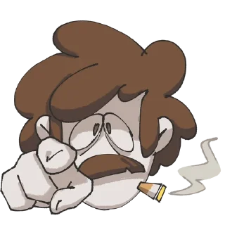 🫥 emoji John spooky month my love Telegram sticker 16 of 17