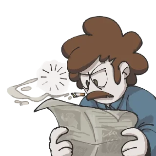 😑 emoji John spooky month my love Telegram sticker 14 of 17