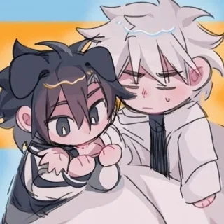 📷 emoji 🖤⃝🤍 Telegram sticker 15 of 120