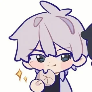 🤍 emoji 🖤⃝🤍 Telegram sticker 8 of 120