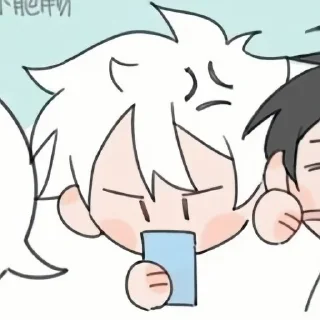 🤍 emoji 🖤⃝🤍 Telegram sticker 4 of 120