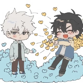 📷 emoji 🖤⃝🤍 Telegram sticker 12 of 120