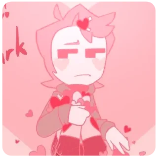 🌟 emoji Mark Heathcliff!LoveAu Telegram sticker 17 of 20