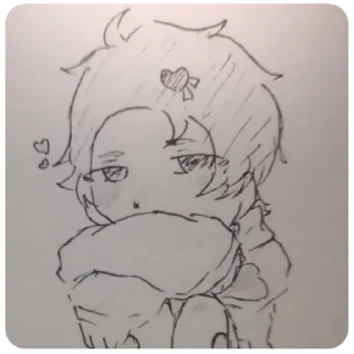 🌟 emoji Mark Heathcliff!LoveAu Telegram sticker 13 of 20
