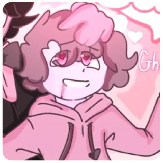 🌟 emoji Mark Heathcliff!LoveAu Telegram sticker 19 of 20