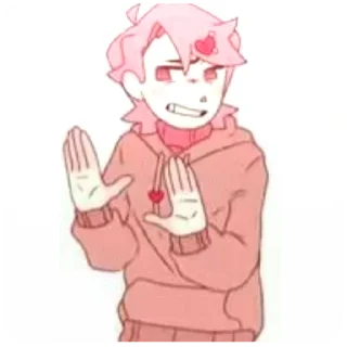 🌟 emoji Mark Heathcliff!LoveAu Telegram sticker 16 of 20