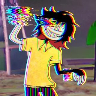 Sticker from The virus game