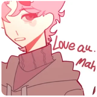 🌟 emoji Mark Heathcliff!LoveAu Telegram sticker 20 of 20