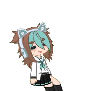 😒 emoji Нацу от @niqici Telegram sticker 11 of 24
