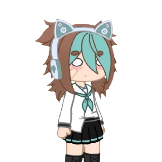 😳 emoji Нацу от @niqici Telegram sticker 23 of 24