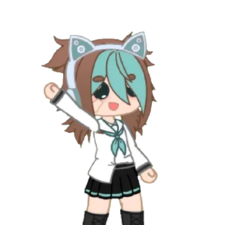 👋 emoji Нацу от @niqici Telegram sticker 19 of 24