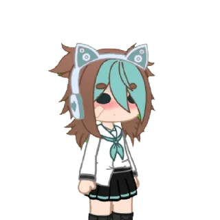 😳 emoji Нацу от @niqici Telegram sticker 8 of 24