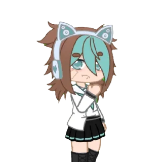 🤨 emoji Нацу от @niqici Telegram sticker 9 of 24