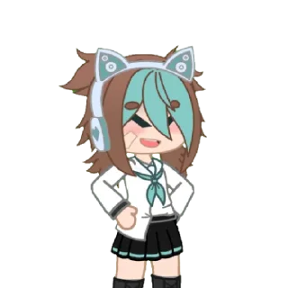 😃 emoji Нацу от @niqici Telegram sticker 14 of 24
