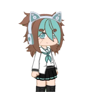 🙂 emoji Нацу от @niqici Telegram sticker 24 of 24