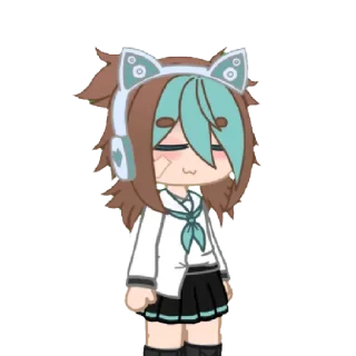 😙 emoji Нацу от @niqici Telegram sticker 2 of 24