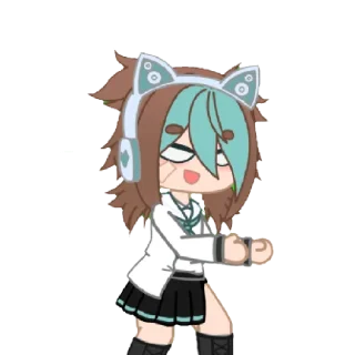😆 emoji Нацу от @niqici Telegram sticker 17 of 24